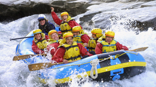 River Rafting with Helicopter Ride