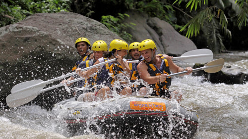 Afternoon Rafting, Spa & Dinner by Bali Adventure Tours