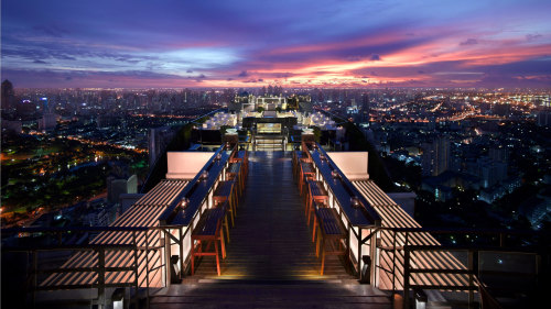 4- or 5-Course Vertigo & Moon Bar Rooftop Dining Experience