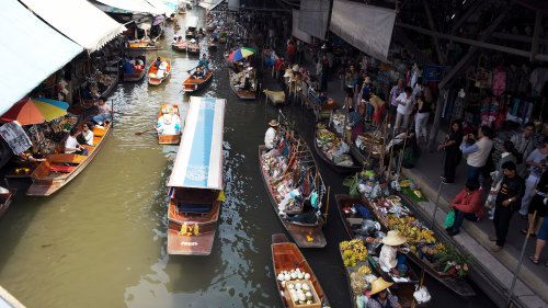 Damnoen Saduak Floating Market Tour by Tour East Thailand