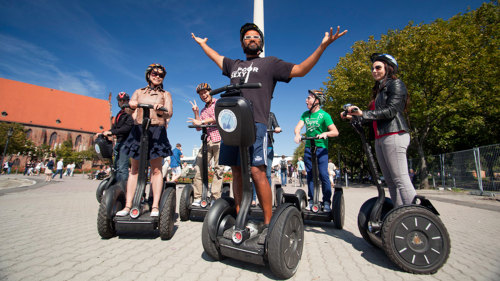 Private Segway Tour with Skip-the-Line TV Tower Admission