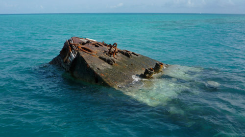 Bermuda Triangle Twilight Cruise in Glass-Bottom Boat