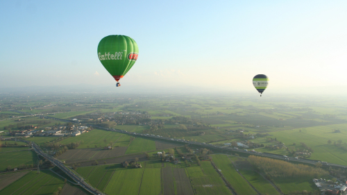 Hot Air Balloon Flight over Emilia-Romagna
