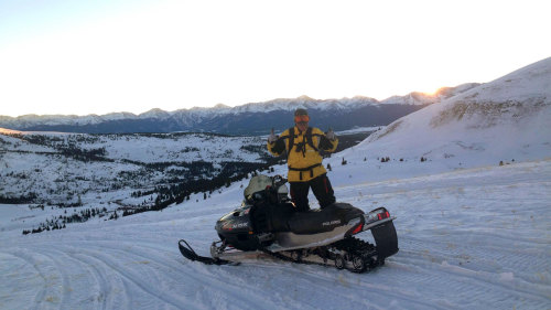 Guided Snowmobile Tour
