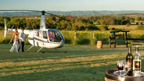 Indulgence Helicopter Wine Tour by Pterodactyl Helicopters