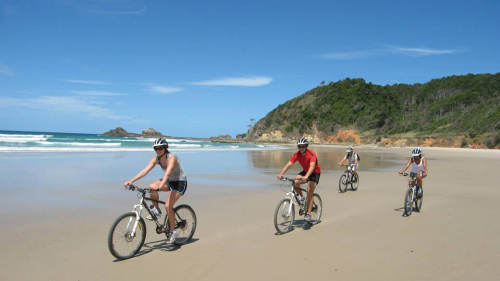 Scenic Coastal Bike Tour by Mountain Bike Tours