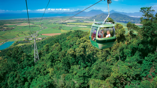 Kuranda Train, Skyrail & Reef Snorkel Combo Tour