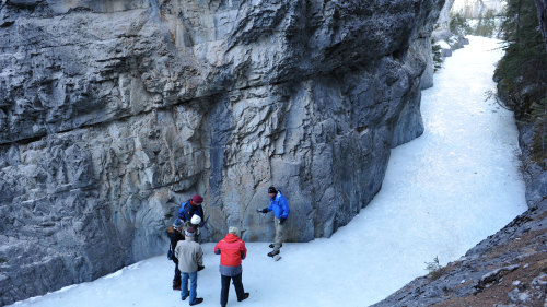 Grotto Canyon Icewalk