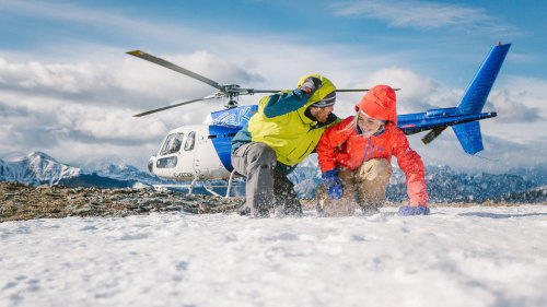 Helicopter Snowshoe Adventure