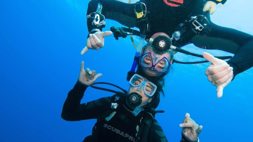 Small-Group Diving in Cenote Caverns with Lunch