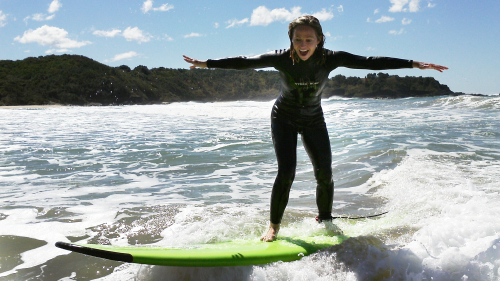 Small-Group Surfing Lesson