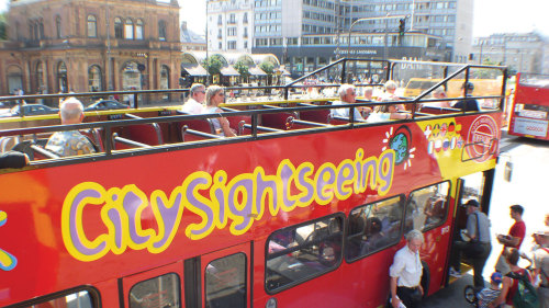 Hop-On Hop-Off Bus Tour by City Sightseeing