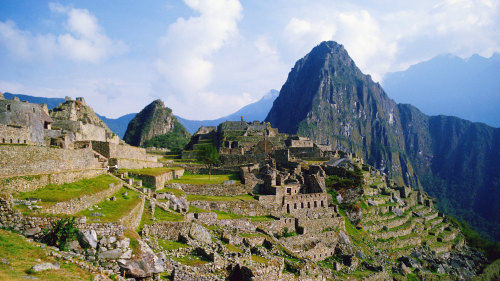 Machu Picchu on the Vistadome Train