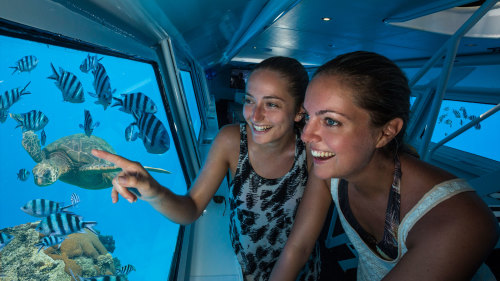 Tropical Watersports Day at Bounty Island with Seaview Underwater Ride