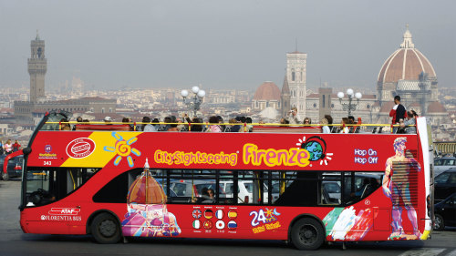 Hop-On Hop-Off Bus Tour by City Sightseeing