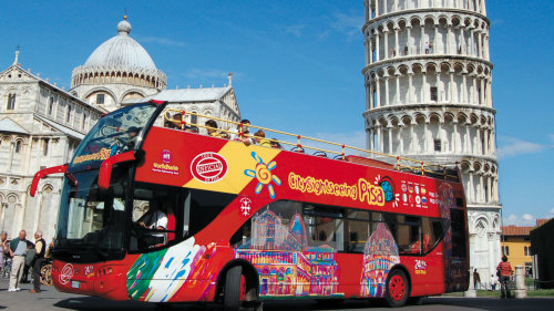 Hop-On Hop-Off Bus Tour by City Sightseeing