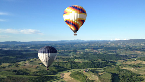Hot Air Balloon Flight over Tuscany