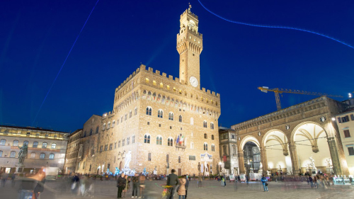 Palazzo Vecchio Tour with Views at Sunset by Caf Tour & Travel