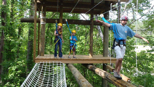 Ropes Challenge Course