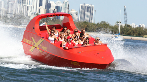 Jet Boat Ride with Drop-Off at Sea World by Jet Boat Extreme