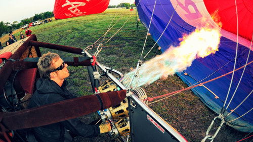 Hot Air Balloon with Champagne Breakfast by Balloon Down Under