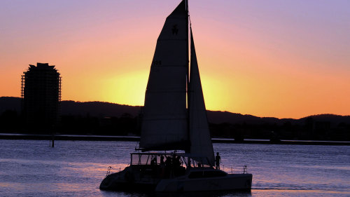 Sunset Sailing Cruise by SeaWorld Watersports