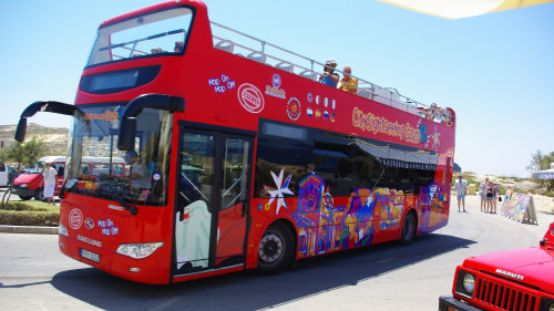 Hop-On Hop-Off Bus Tour by City Sightseeing