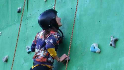 Indoor Rock Climbing in Cuevas Bajas by Trip4Real