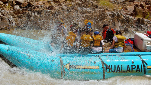 Sundance Helicopters: Full-Day Grand Canyon Tour with Whitewater Rafting