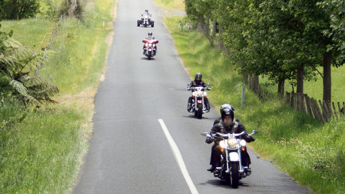 Harley Davidson Chauffeured Passenger Tour to Waitomo Caves