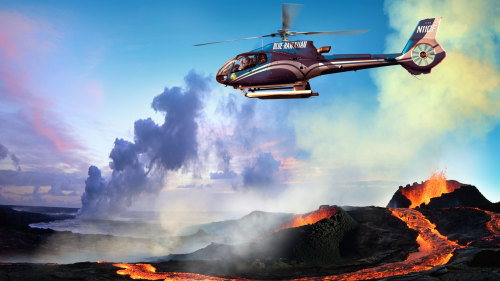 Hilo Fire & Falls Helicopter Tour