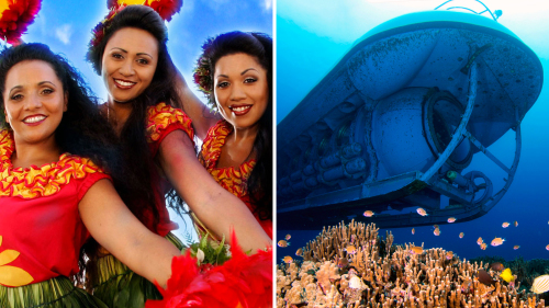 Submarine Ride & Island Breeze Luau Combo Tour