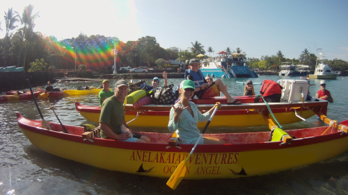 Hawaiian Outrigger Canoe Adventure