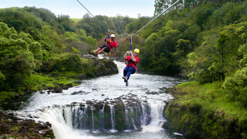 Umauma Falls 4-Zipline Experience