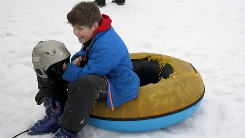 Half Day Snowshoeing, Tubing & Playing in the Snow