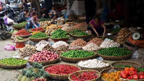 Vietnamese Cooking Class Session with Market Tour by Threeland Travel