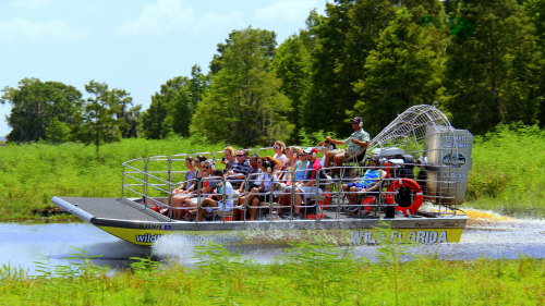Airboat Ride with Transportation