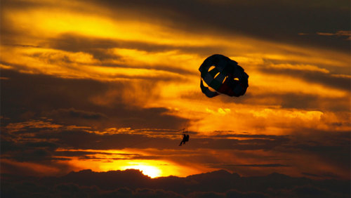 Parasailing Experience in San Antonio Bay