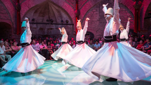Whirling Dervishes or Turkish Dance at Hodjapasha Center
