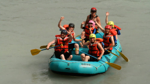 Sunwapta River Rafting Trip