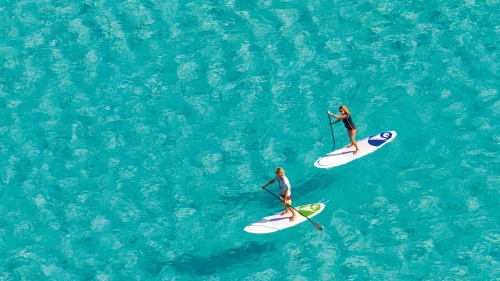 Stand-Up Paddleboarding Lesson by Surf Connect Wind & Kitesurfing School