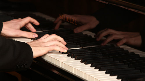 Chopin Concert with Glass of Wine