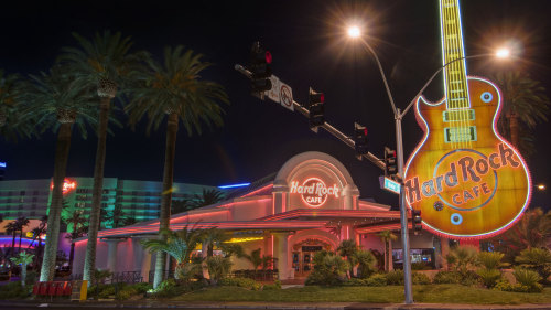 Dining at the Original Las Vegas Hard Rock Cafe with Priority Seating