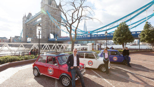 Classic Mini Cooper Private Sightseeing Tour