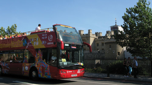 Hop-On Hop-Off Bus Tour by City Sightseeing