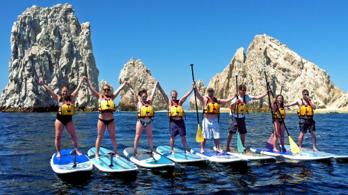 Paddleboarding & Snorkeling at the Arch