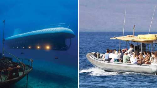 Atlantis Submarine & Snorkel Combo