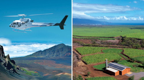 Haleakala Helicopter & Upcountry Maui Highlights Tour