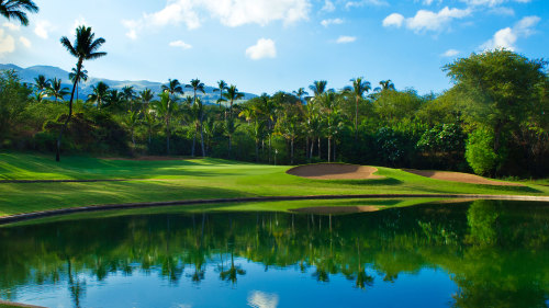 Golf at Wailea Blue Course