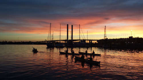 Small-Group Melbourne Moonlight Kayak Tour by Urban Adventures